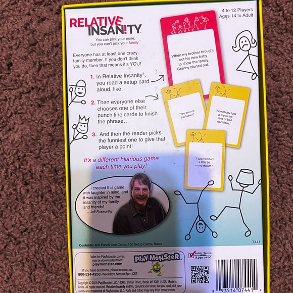 Relative Insanity Game - Picture 2 of 2